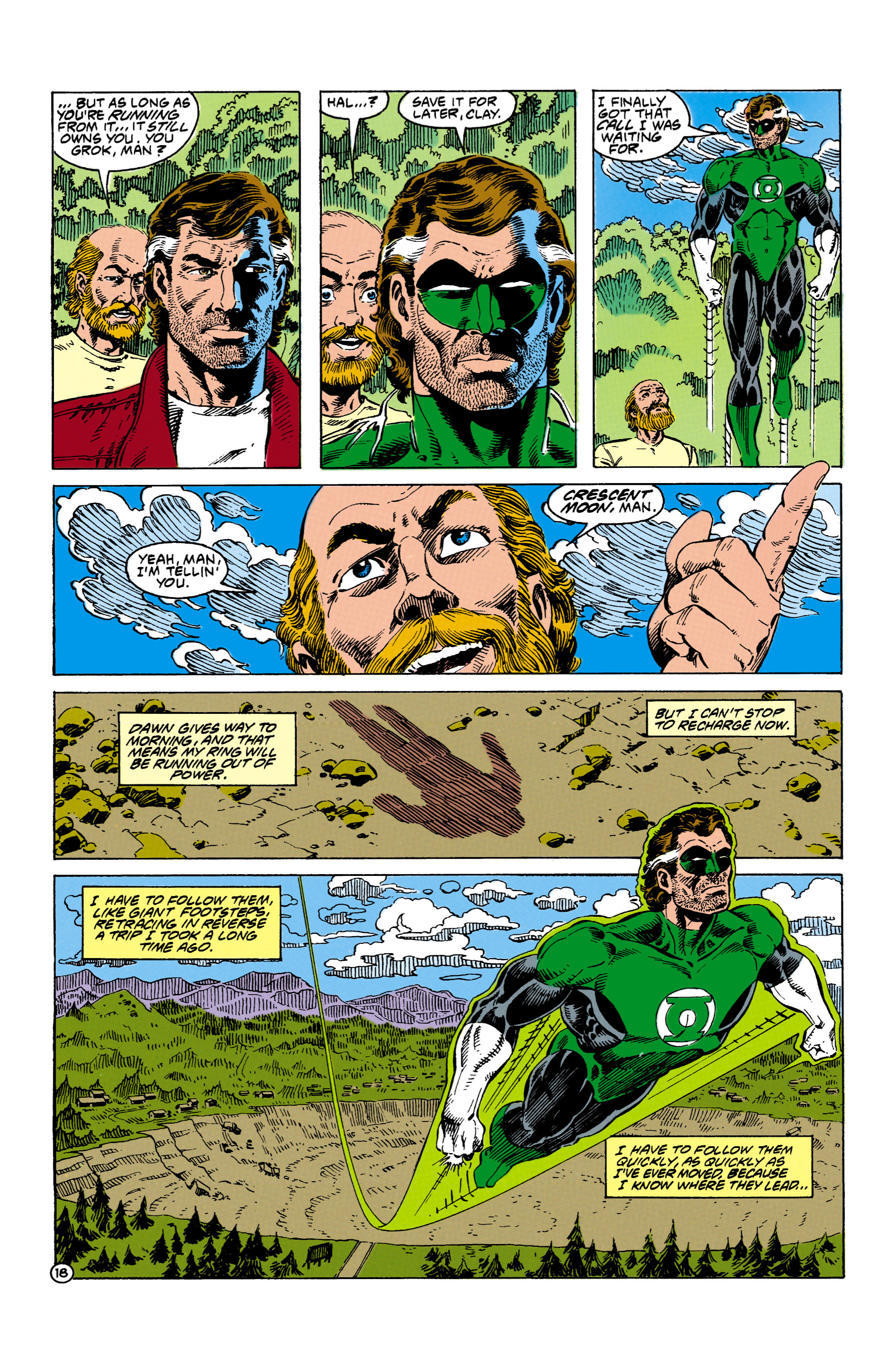 Read online Green Lantern (1990) comic -  Issue #4 - 19