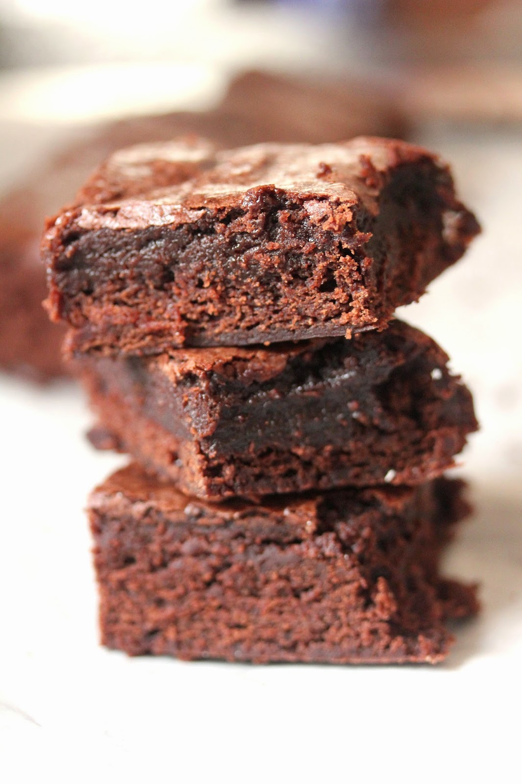 Gooey Chocolate Brownies | Kitchen Grrrls.
