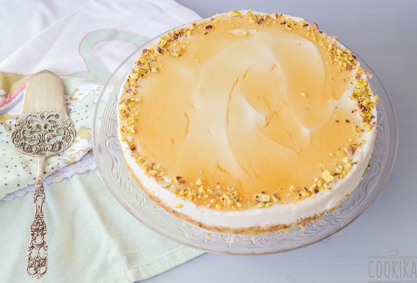 CooKika Cheesecake Γιαουρτι & Ανθοτυρο Greek Inspired Cheesecake