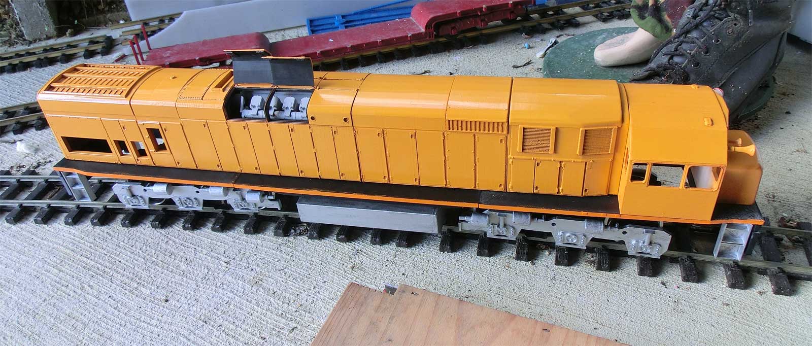 New Zealand Railway Models (Kiwi Trains) NZR DX (General Electric U26C)