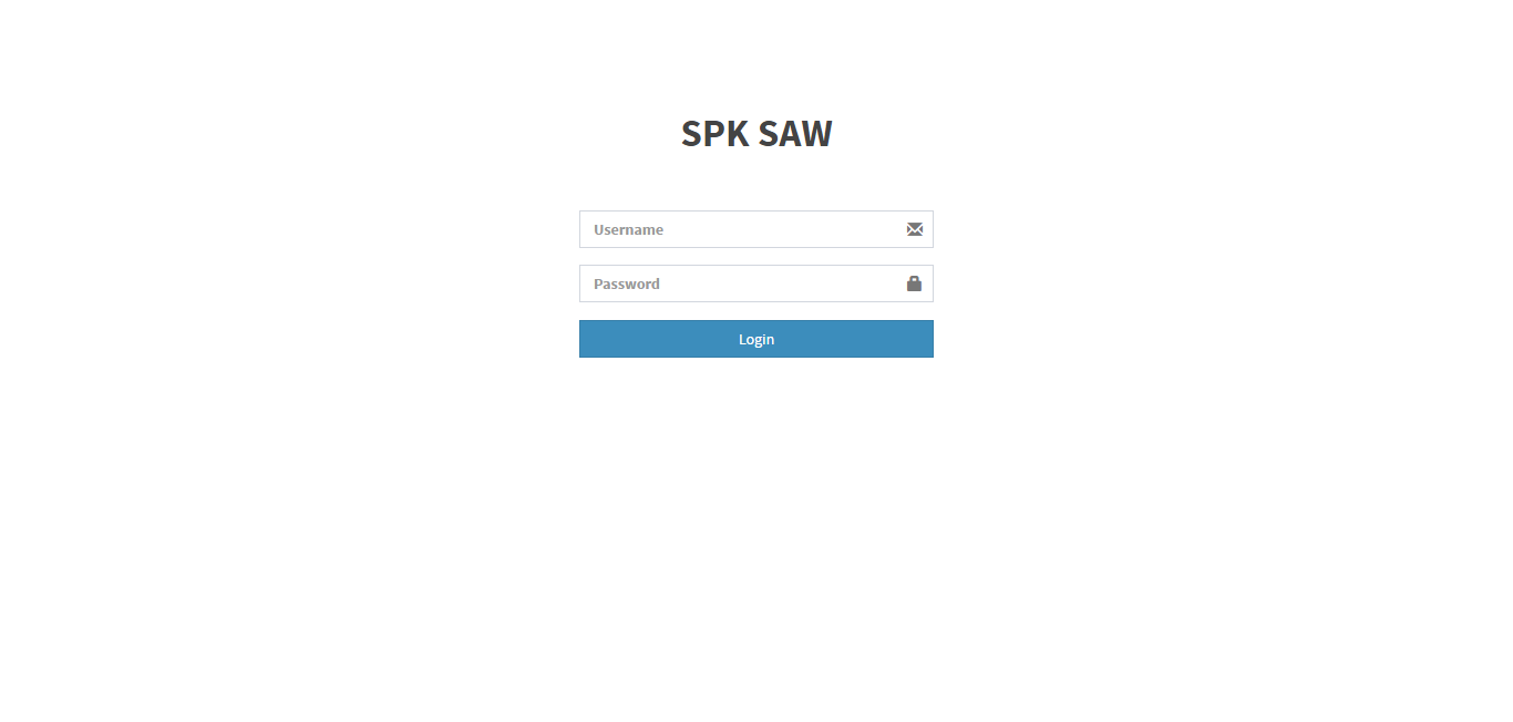 download source code spk saw codeigniter php ARIFWEB WEBNYA MAS ARIF