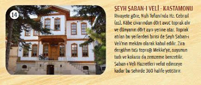 Şeyh şaban-i Veli Türbesi Kastamonu