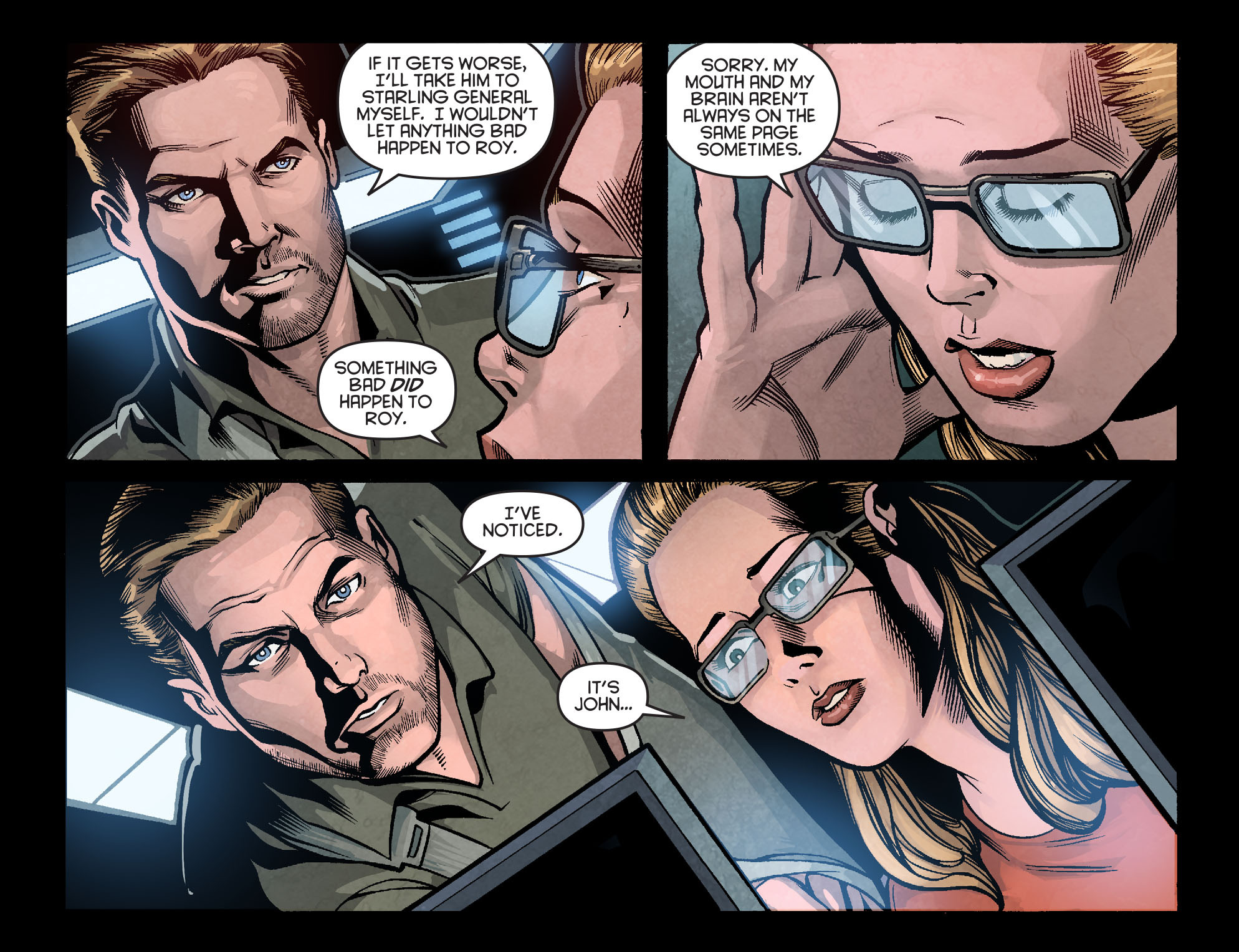 Read online Arrow: Season 2.5 [I] comic -  Issue #3 - 8