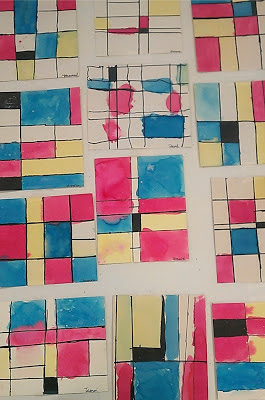 The David Lubin Art Studio: Primary Color Blocks
