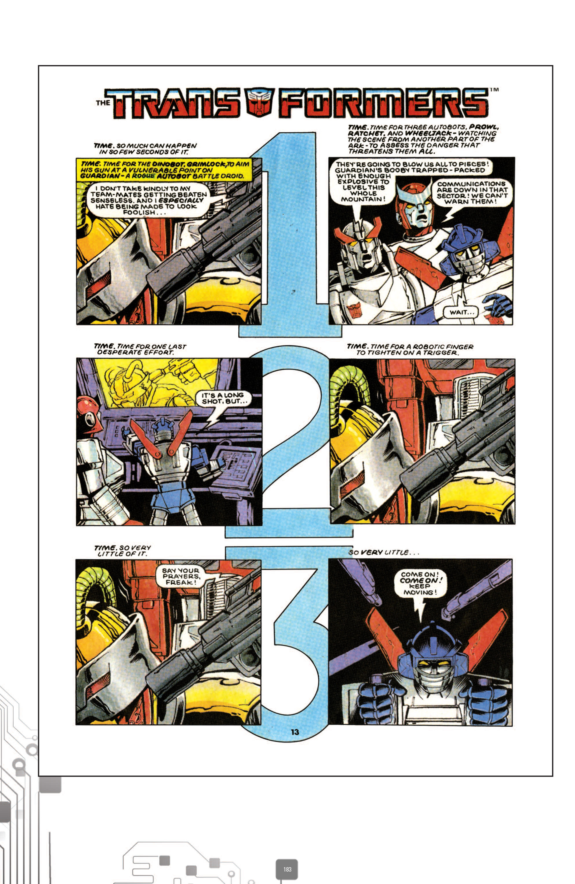 Read online The Transformers Classics UK comic -  Issue # TPB 1 - 184