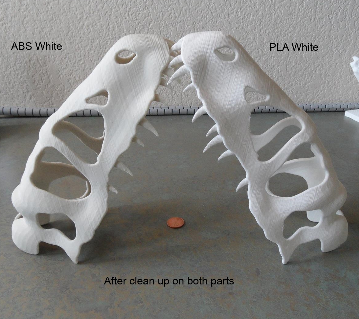CubeX 3D Printing Blog: PLA vs. ABS printing