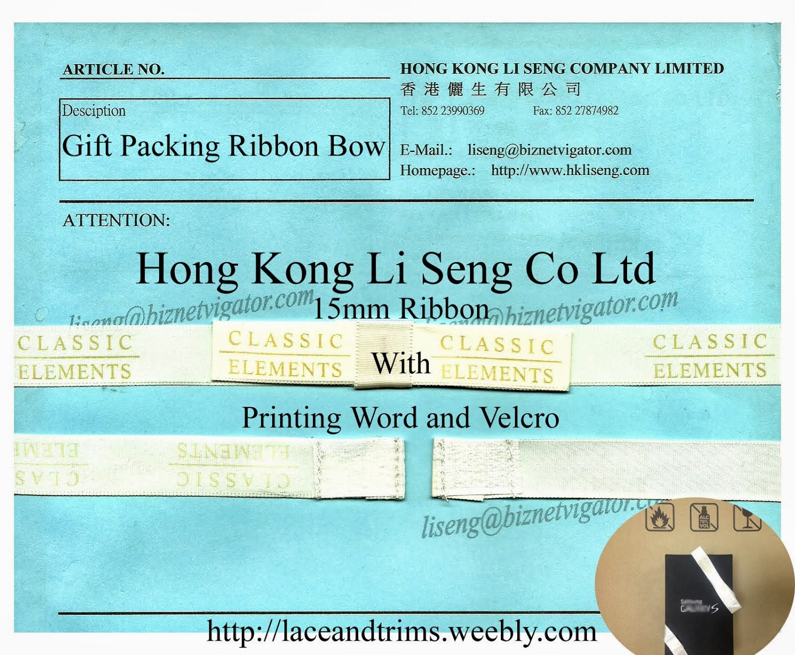Gift Packing Ribbon Bow Manufacturer Wholesale Supplier Hong Kong Li Seng Co Ltd