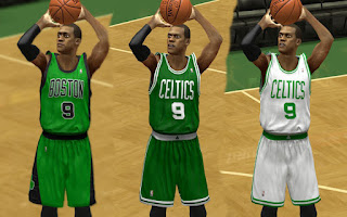 NBA 2K13 Boston Celtics Jersey Patch Mods