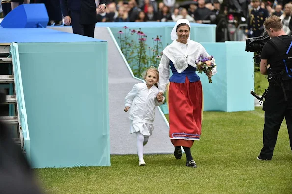 Queen Silvia, Crown Princess Victoria, Princess Sofia, Prince Carl Philip, Princess Estelle, Princess Madeleine and Christopher O'Neill attend Victoria Day Celebrations 2016