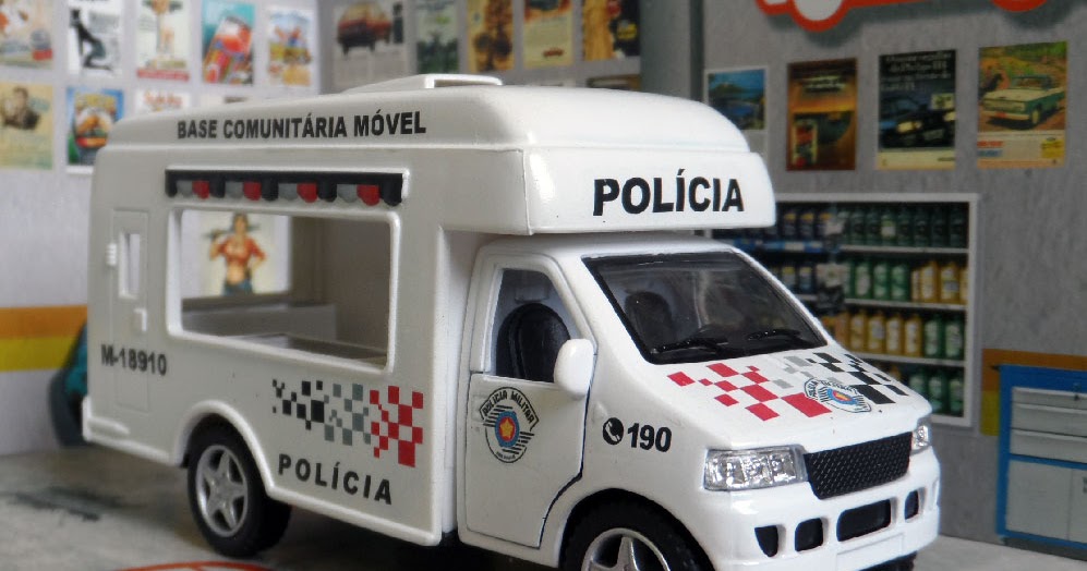 Polícia Militar Pm Sp Base Comunitária Móvel Atual