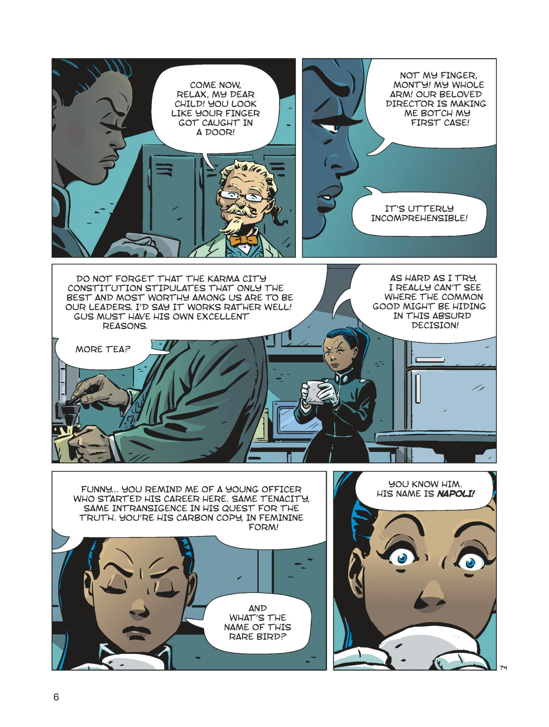 Read online Karma City comic -  Issue #4 - 7