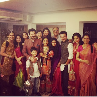 Kapoor Family Celebrates Diwali-2013