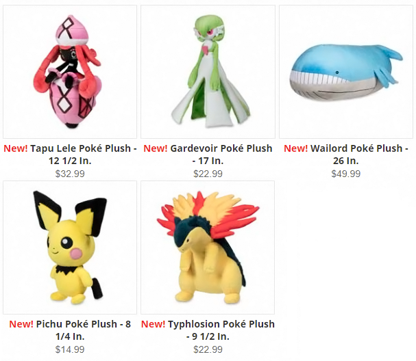 life size gardevoir plush