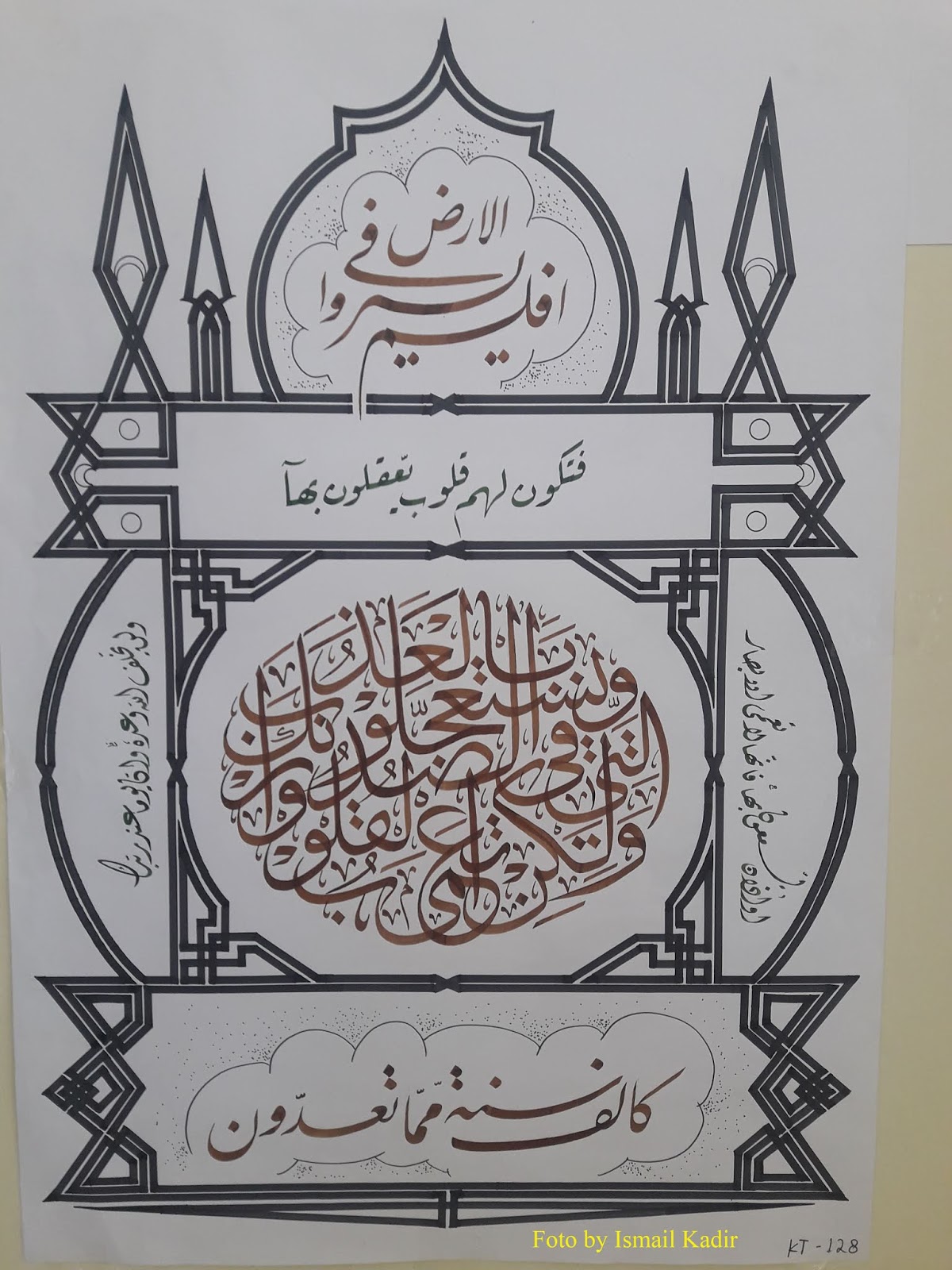 23+ Contoh Kaligrafi Naskah Pilihan