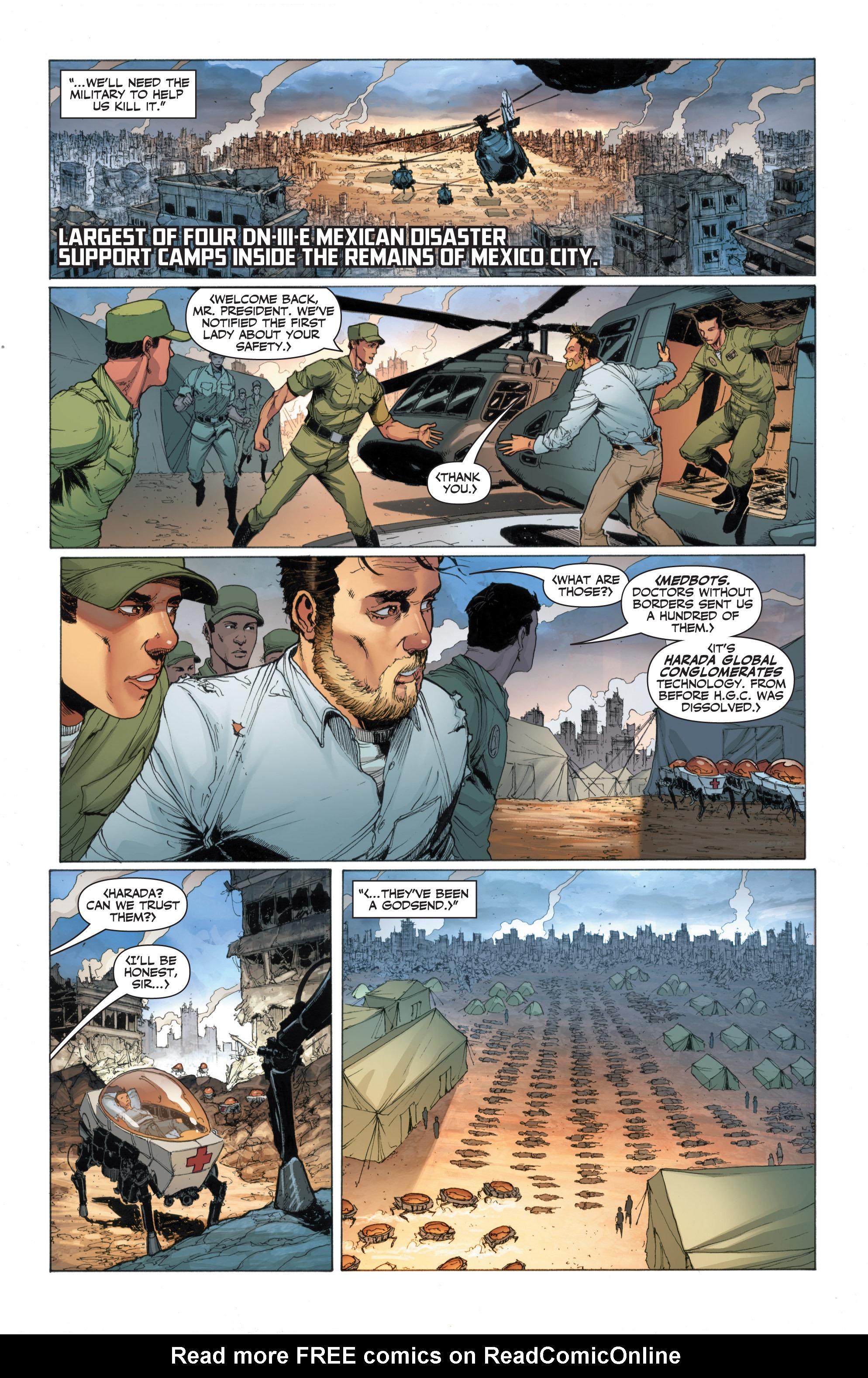 Read online Armor Hunters: Harbinger comic -  Issue # TPB - 44
