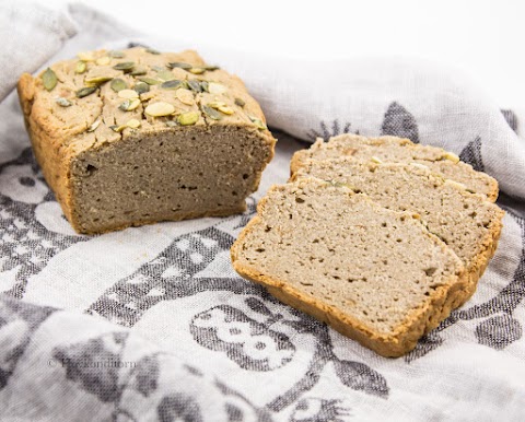 Gluten-free Hummus Buckwheat Bread