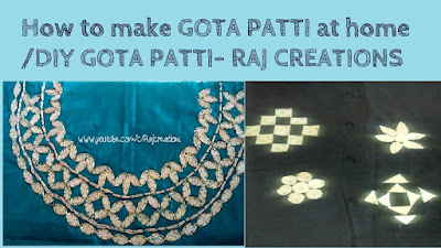 learn how to make gota patti at home