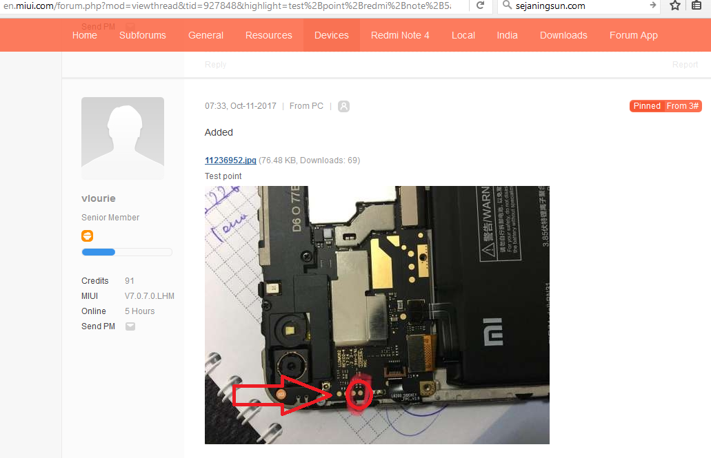 √ Letak Titik Test Point Xiaomi Redmi Note 5A [2024]