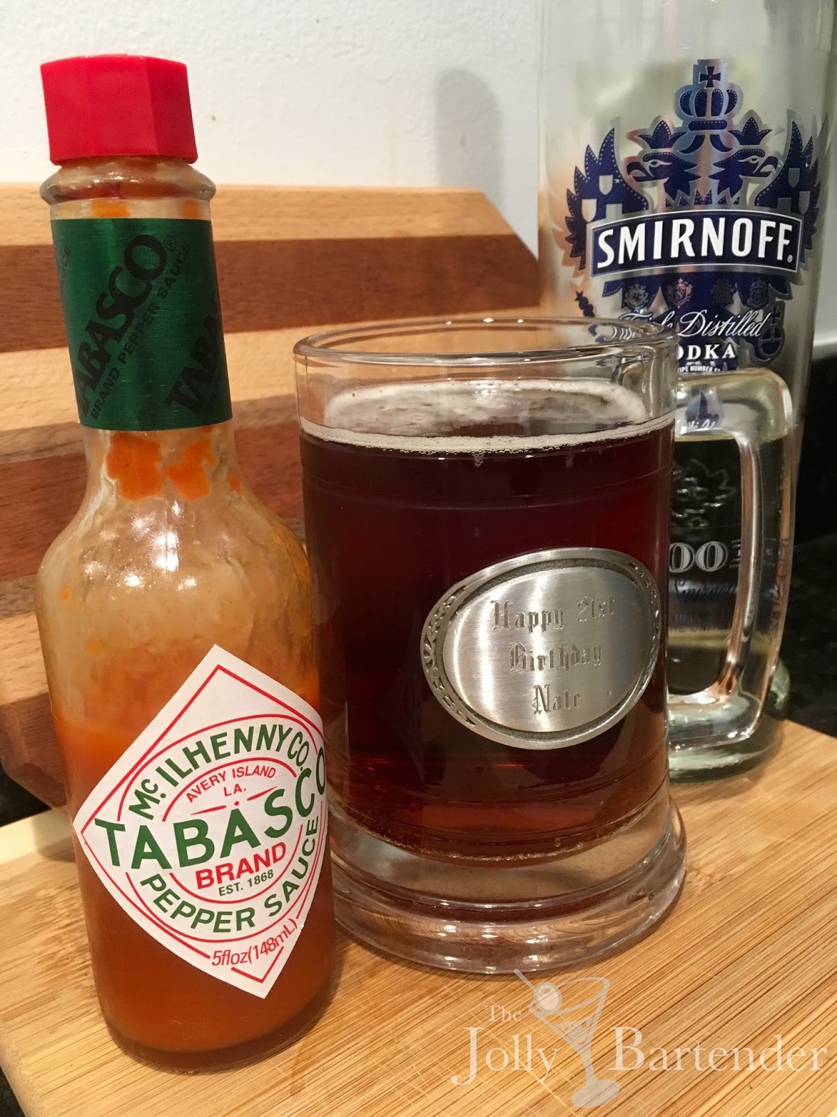 The Jolly Bartender Beer Buster