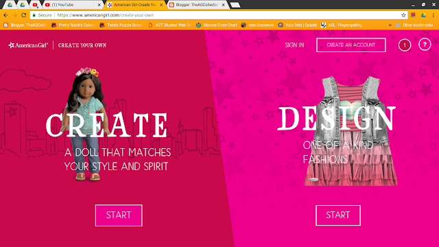 american girl make your own outfit