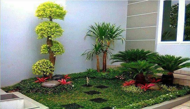 13+ Inspirasi Taman Rumah Minimalis Images