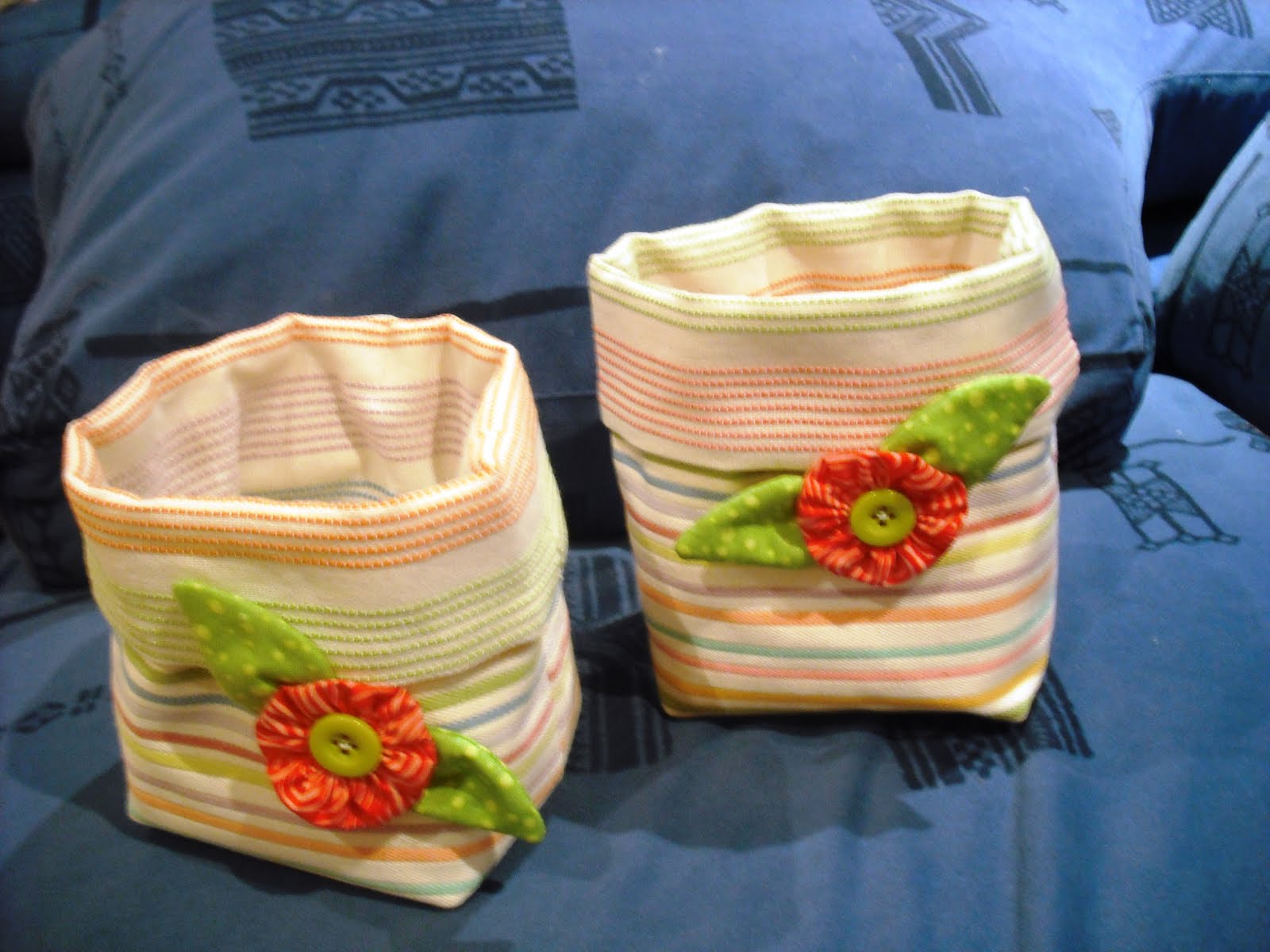 El Patchwork de Marga: Cestas y algo más.
