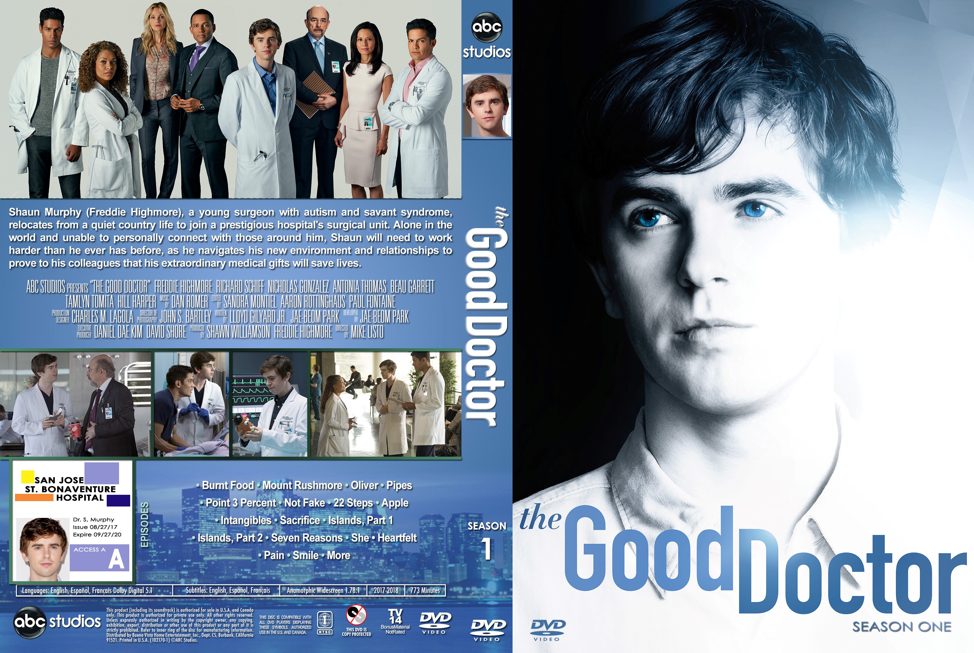 The Good Doctor Season 2 Dvd Cover