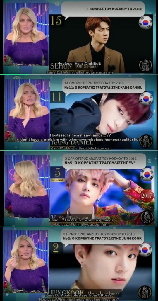 Netizen Buzz Greek Chic Vs Bts Exo Wanna One Allkpop Forums