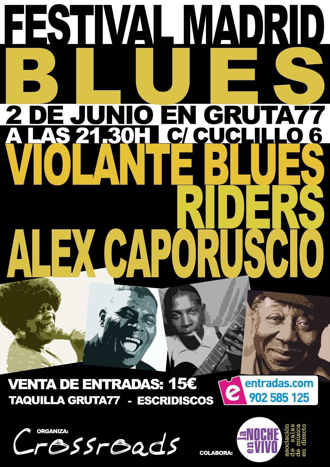 biker excalibur II Festival Madrid Blues