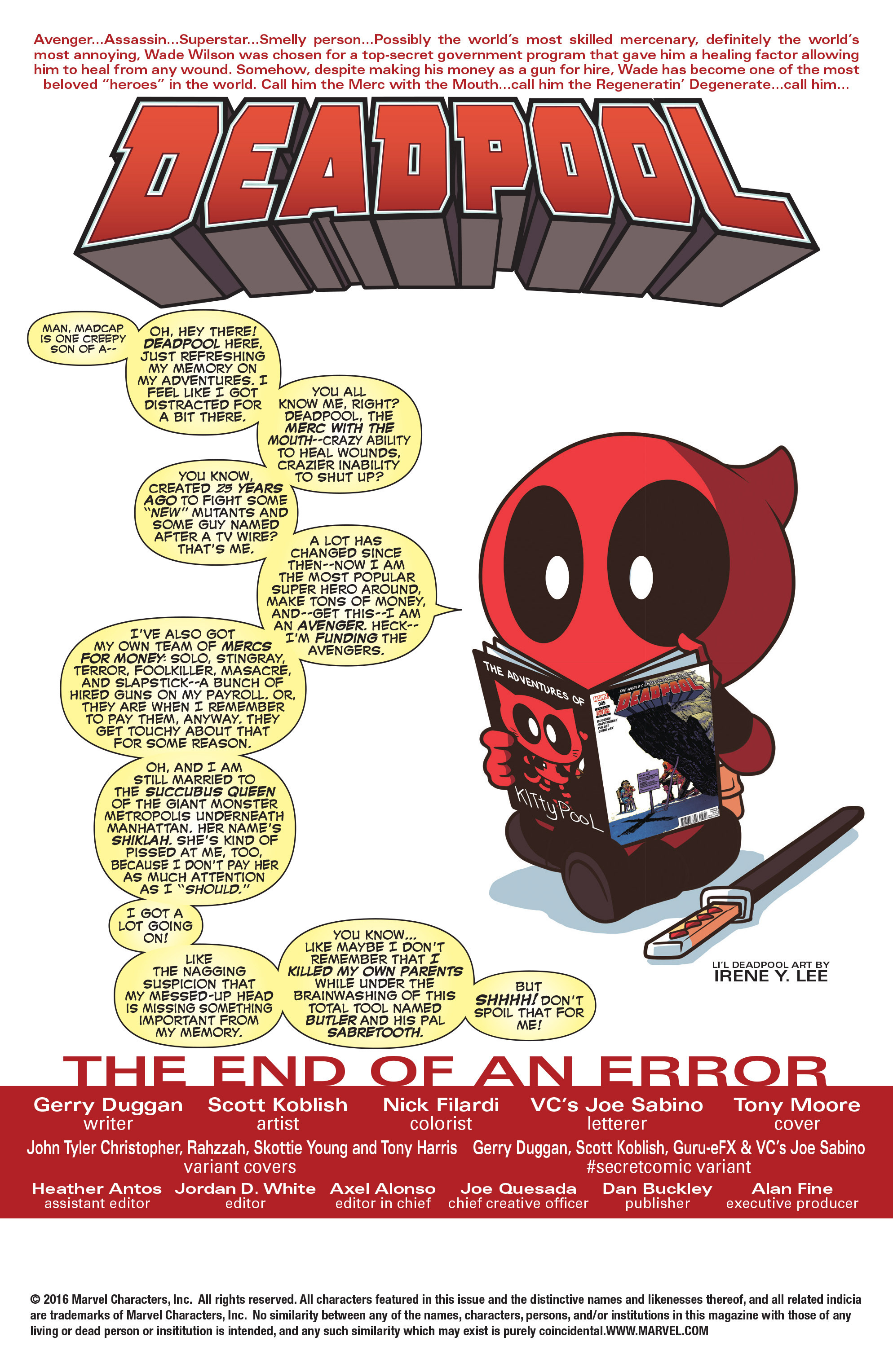 Read online Deadpool (2016) comic -  Issue #7 - 2