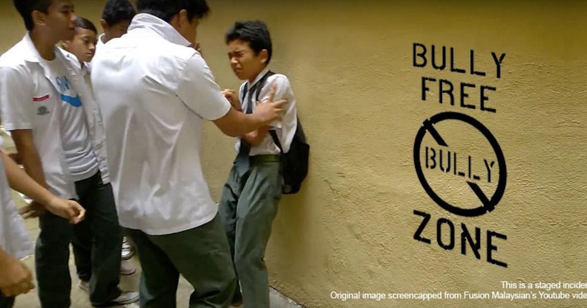 Despite CCTVs, 2,795 bullying cases in schools is still one too many!