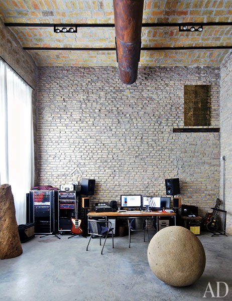 Katia and Marielle Labèque's Recording Studio by Axel Vervoordt Architectural Digest