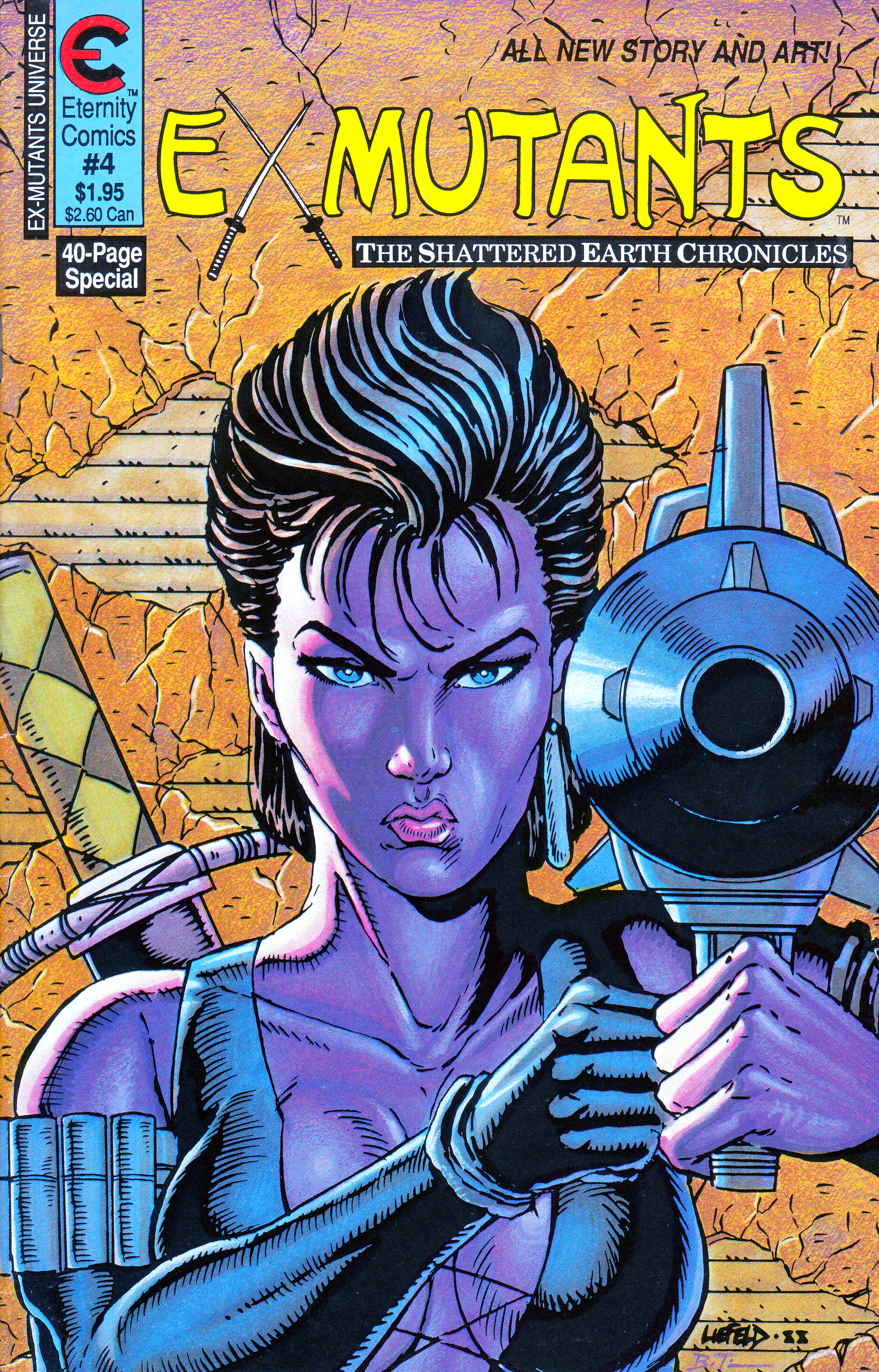 Read online Ex-Mutants: The Shattered Earth Chronicles comic -  Issue #4 - 1