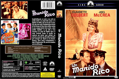 Carátula dvd: Un marido rico (1942) The Palm Beach Story