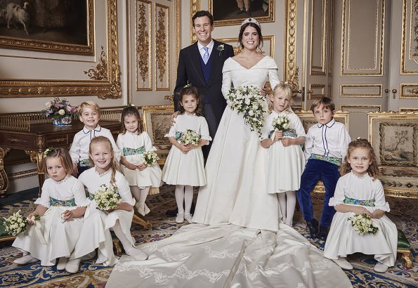 princess eugenie evening dress