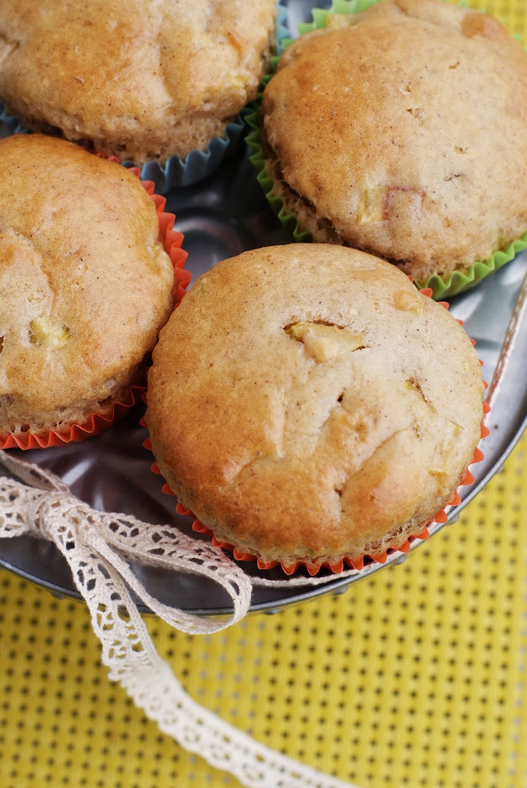 Totally Veg!: Rhabarber-Zimt-Muffins