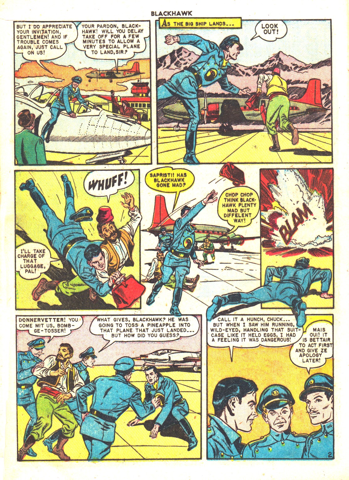 Read online Blackhawk (1957) comic -  Issue #37 - 16