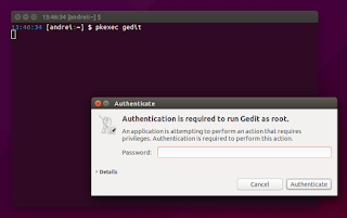 pkexec Unity pkexec Unity