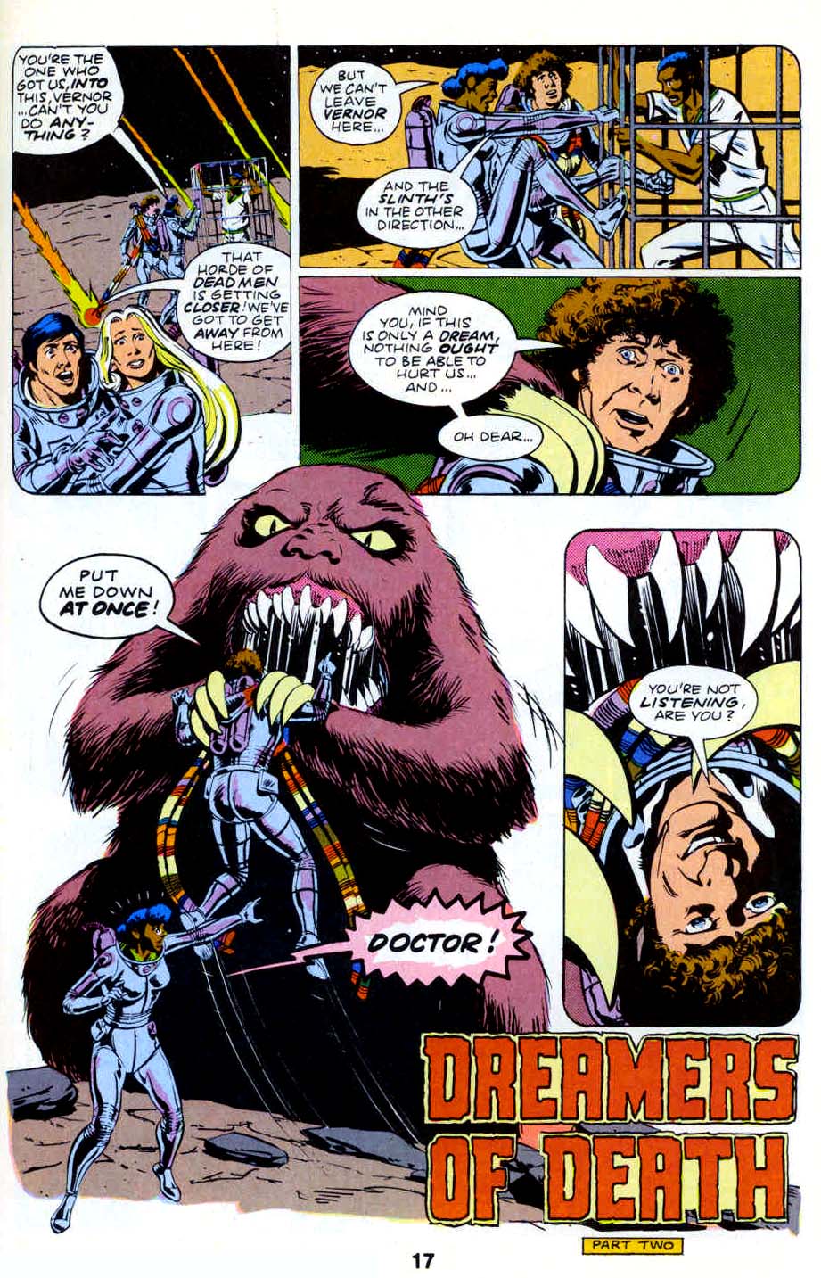 Read online Doctor Who (1984) comic -  Issue #8 - 19