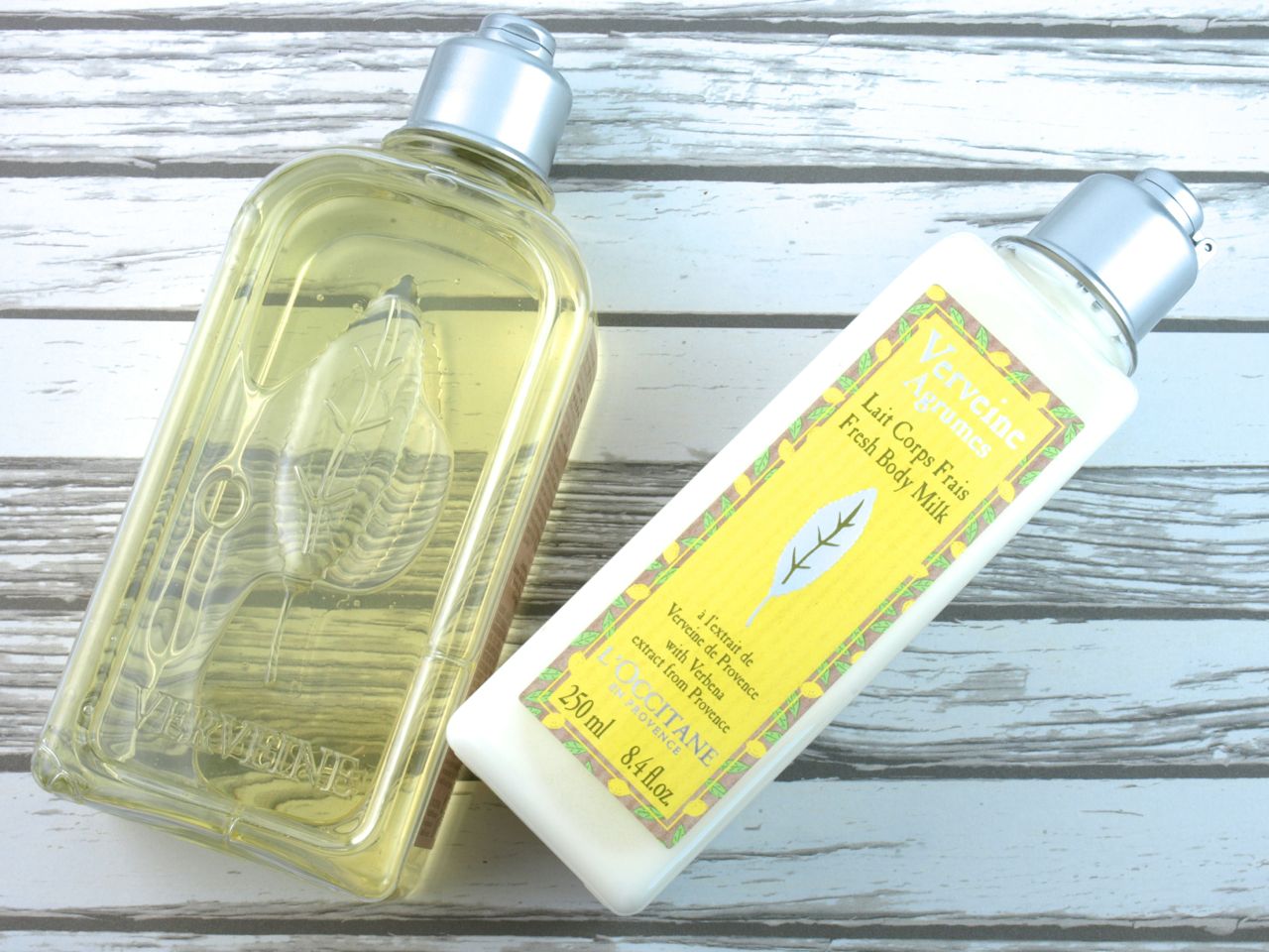 L'Occitane Citrus Verbena Fresh Body Milk & Fresh Shampoo Review The