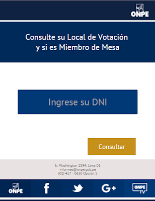 ONPE Dónde me toca votar en las elecciones 2020: consulta ...