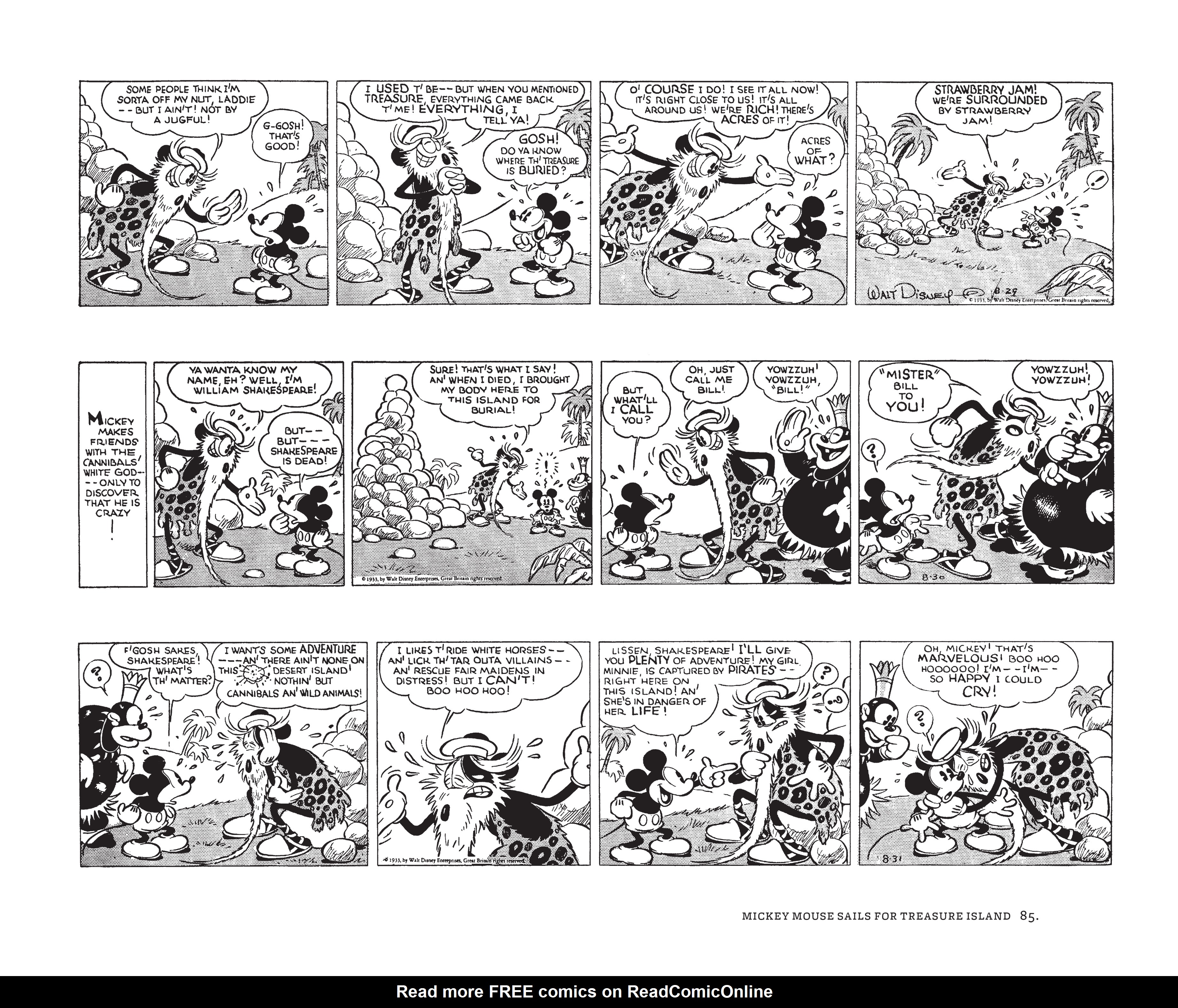 Read online Walt Disney's Mickey Mouse by Floyd Gottfredson comic -  Issue # TPB 2 (Part 1) - 85