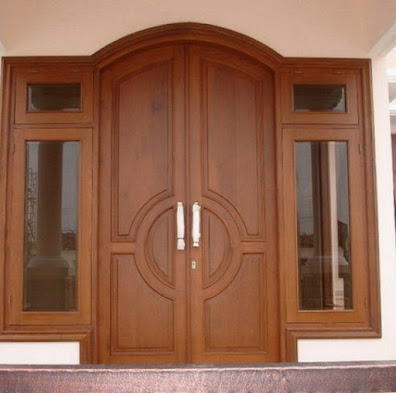 desain pintu rumah 2 pintu