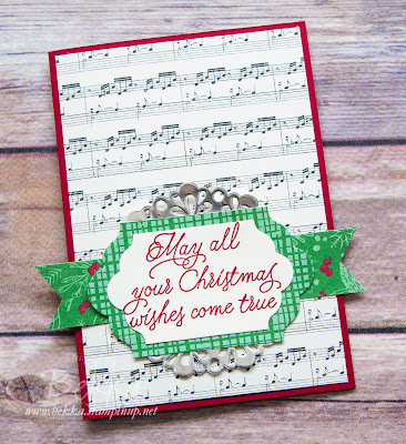 Peace This Christmas Card from Christmas Card Class - Get the details and take classes here