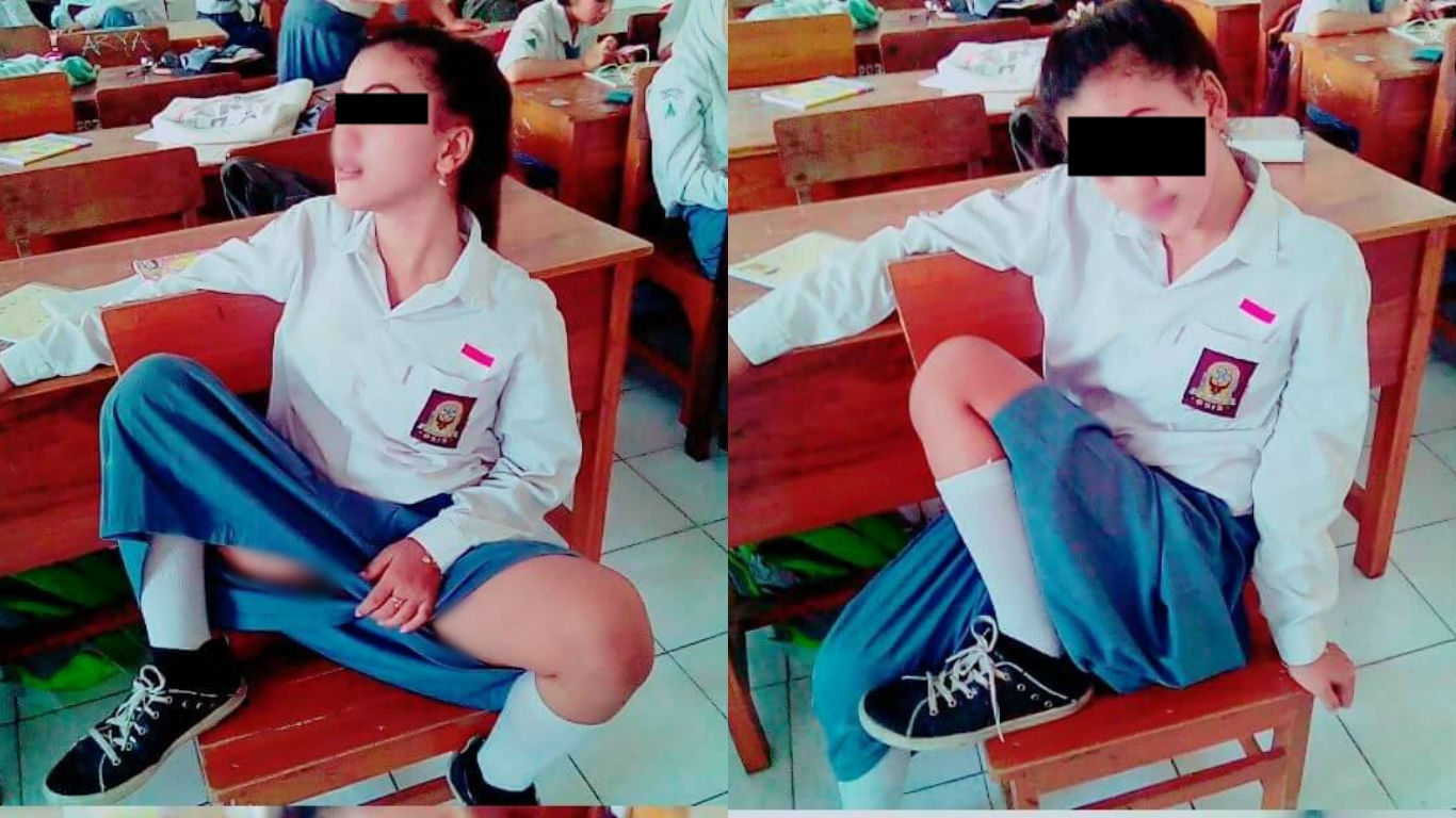 Parah Siswi Sma Ini Umbar 9 Foto Panas Di Dalam Kelas Inikah Penerus Bangsa Ternyata