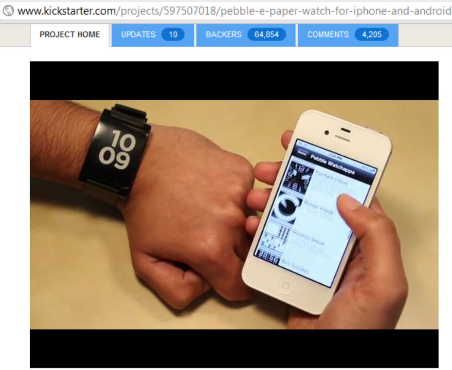 Altavistagoogle: Pebble, the first iPhone-worthy Smartwatch
