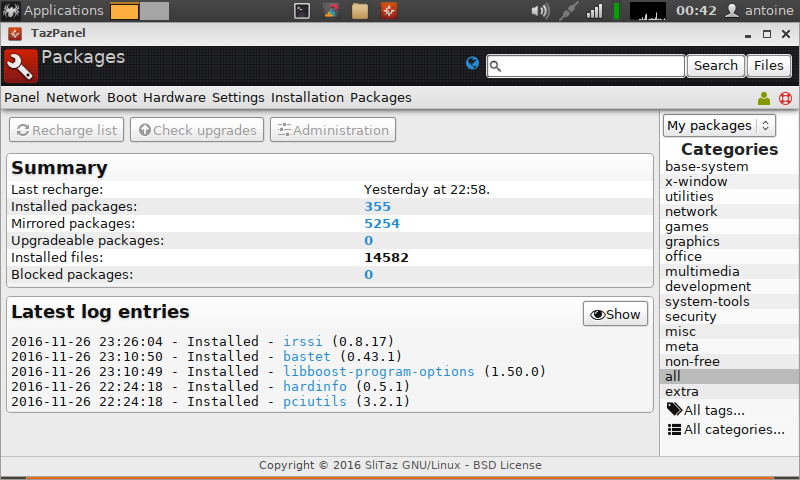 Debian Install Package From File