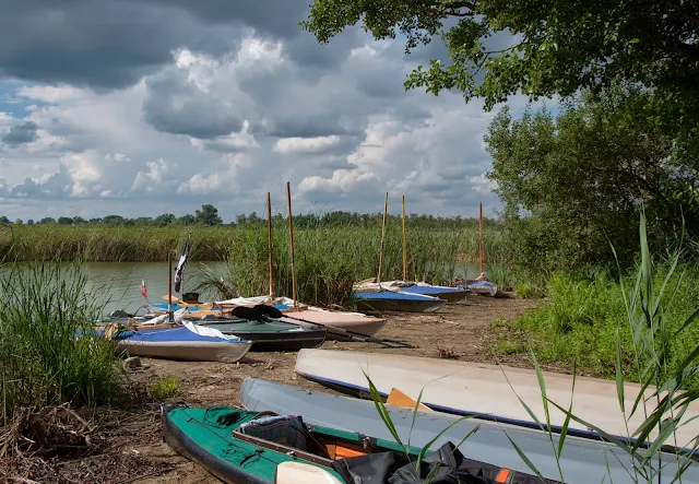 kajaki składane, spływ kajakowy, Boszkowo 2014, szlak konwaliowy