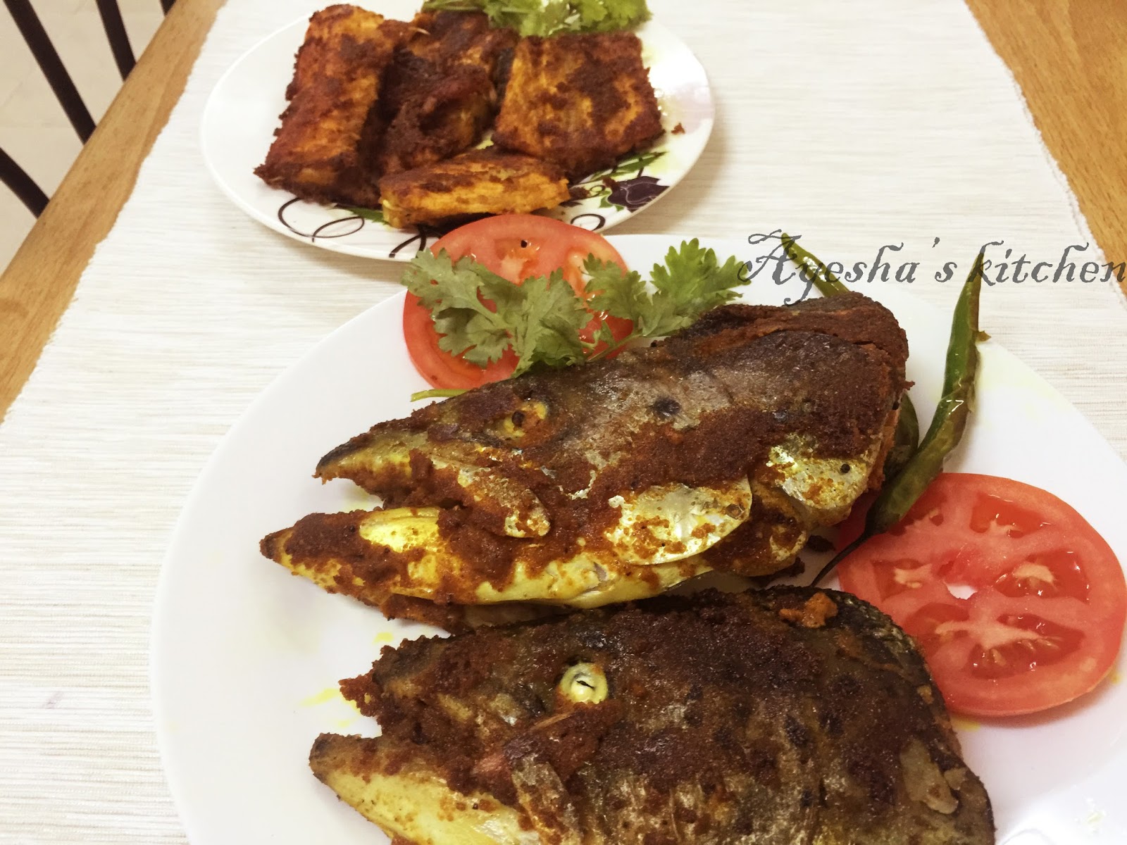 SALMON FISH RECIPES RECIPE FOR SALMON FISH / INDIAN FRIED FISH RECIPE