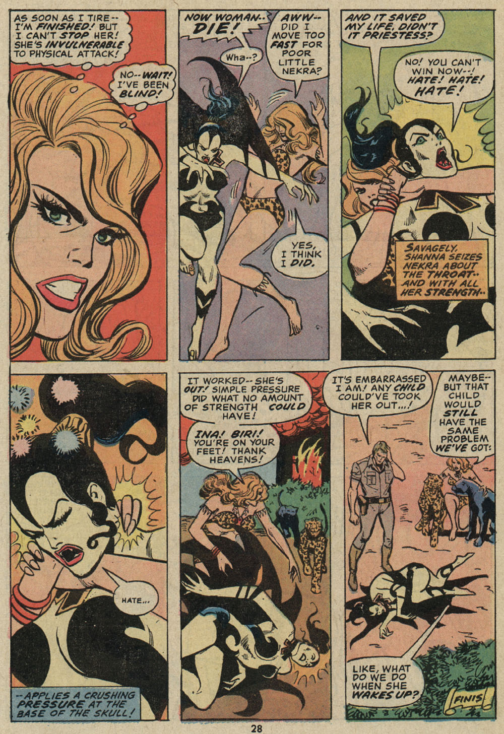 Read online Shanna, the She-Devil (1972) comic -  Issue #5 - 20